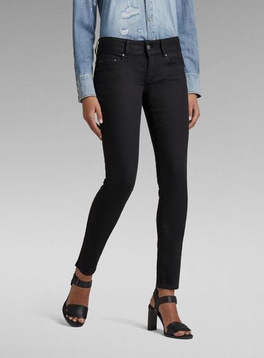 Midge Cody Mid Waist Skinny Jeans